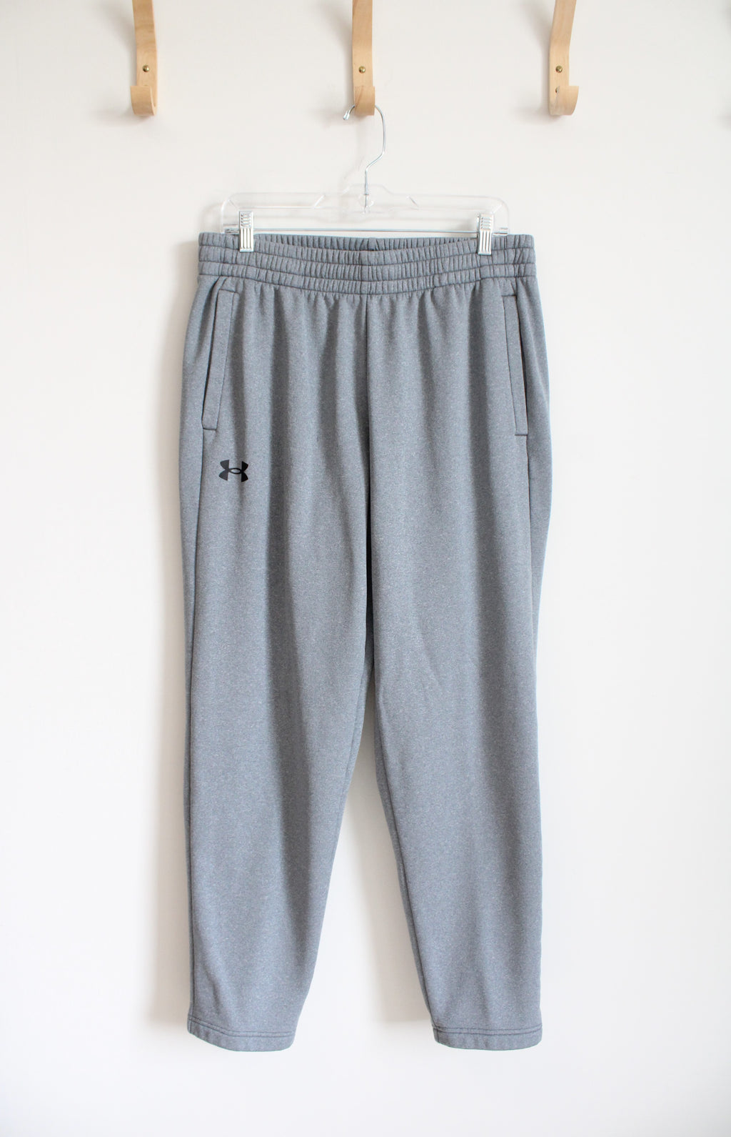 Under Armour Loose Fleece Lined Gray Sweatpants | XL