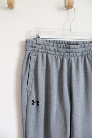 Under Armour Loose Fleece Lined Gray Sweatpants | XL