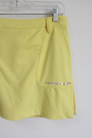 JDX Yellow Athletic Skirt | S