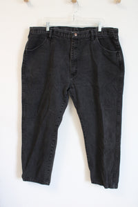 Rustler Vintage Black Jeans | 42X30