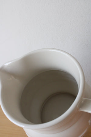 Longaberger Pottery Woven Traditions Pitcher
