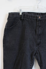 Rustler Vintage Black Jeans | 42X30