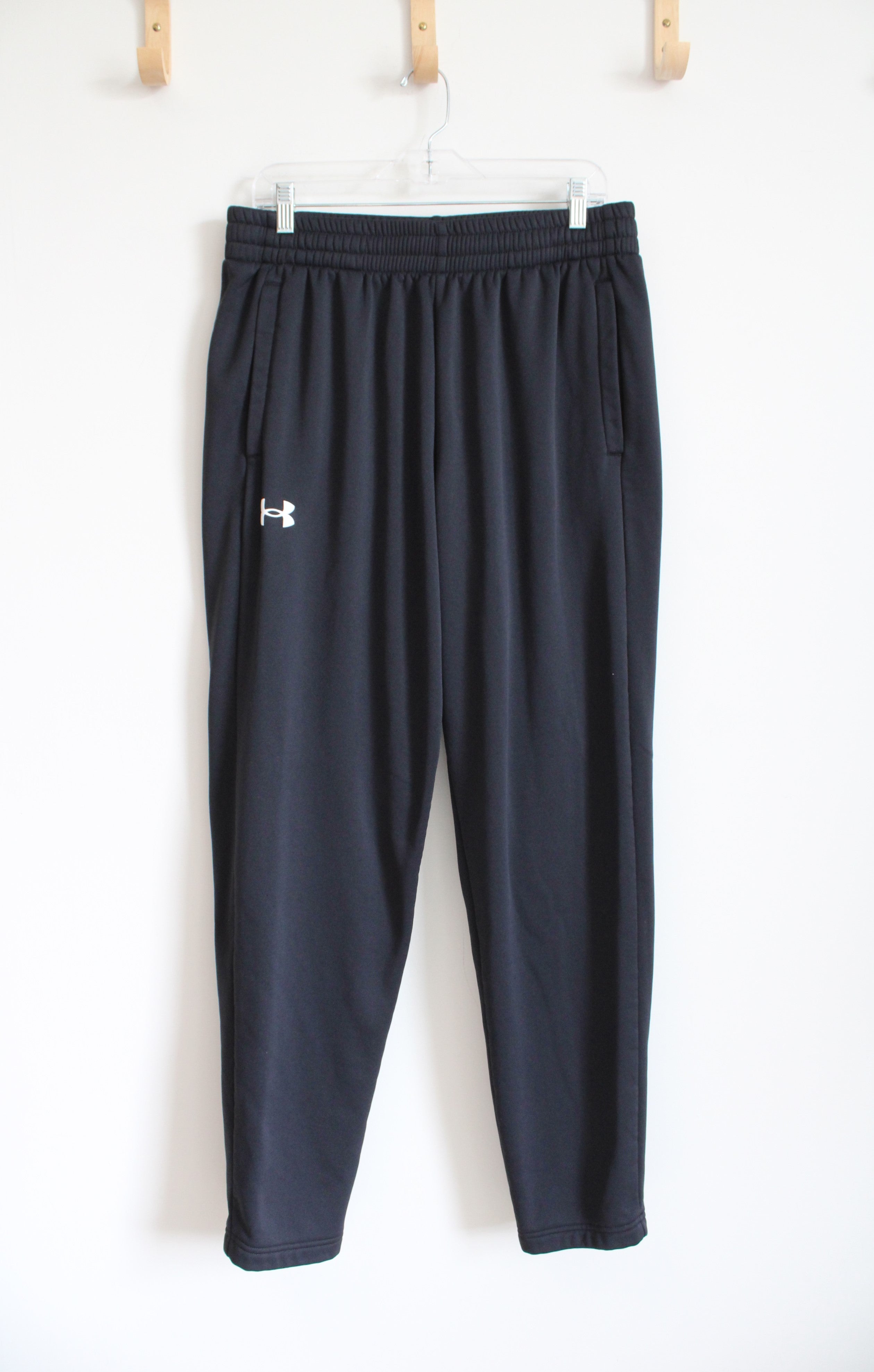 Under Armour Loose Fleece Lined Black Sweatpants | XXL