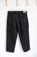 Architect Relaxed Fit Black Jeans | 40X29