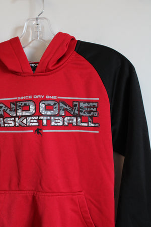 And1 Red & Black Since Day One Basketball Hoodie | Youth L (10/12)