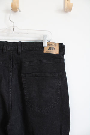 Architect Relaxed Fit Black Jeans | 40X29