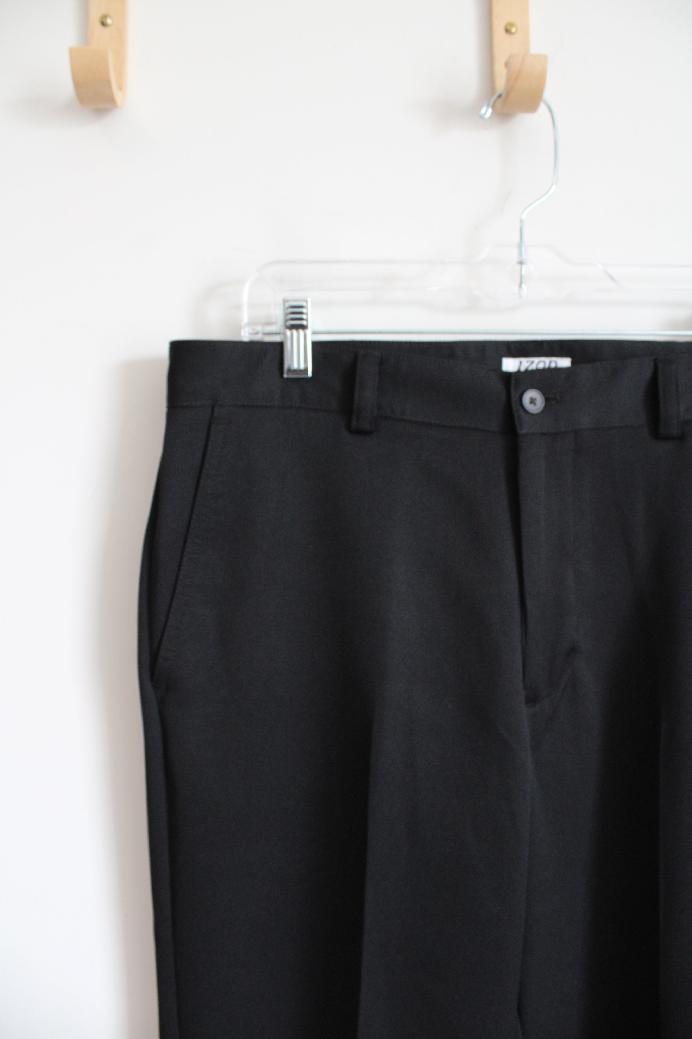 Izod Perform Black Dress Pants | 34X34