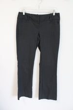 The Limited Exact Stretch Gray Pinstripe Pants | 6 Short