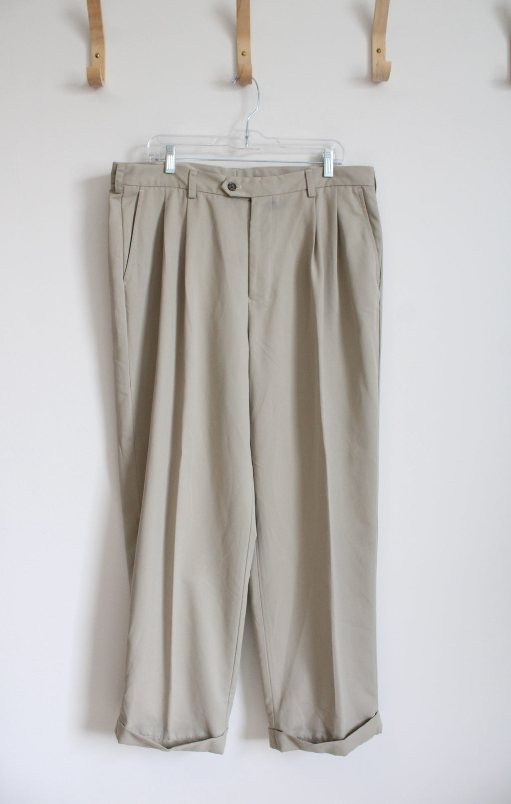 Izod Khaki Dress Pants | 38X30