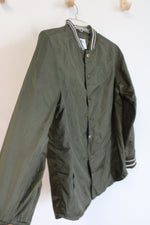 Old Navy Olive Green Bomber Jacket | Youth XL (14/16)