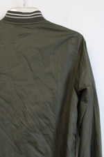 Old Navy Olive Green Bomber Jacket | Youth XL (14/16)