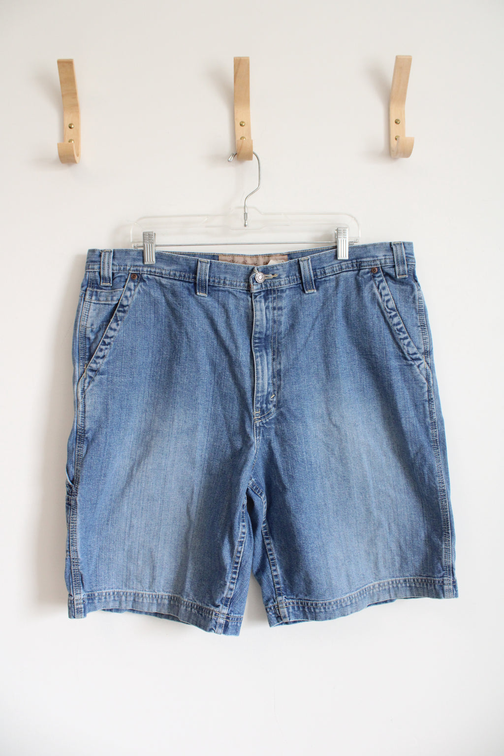 Eddie Bauer Easy Fit Denim Carpenter Shorts | 40