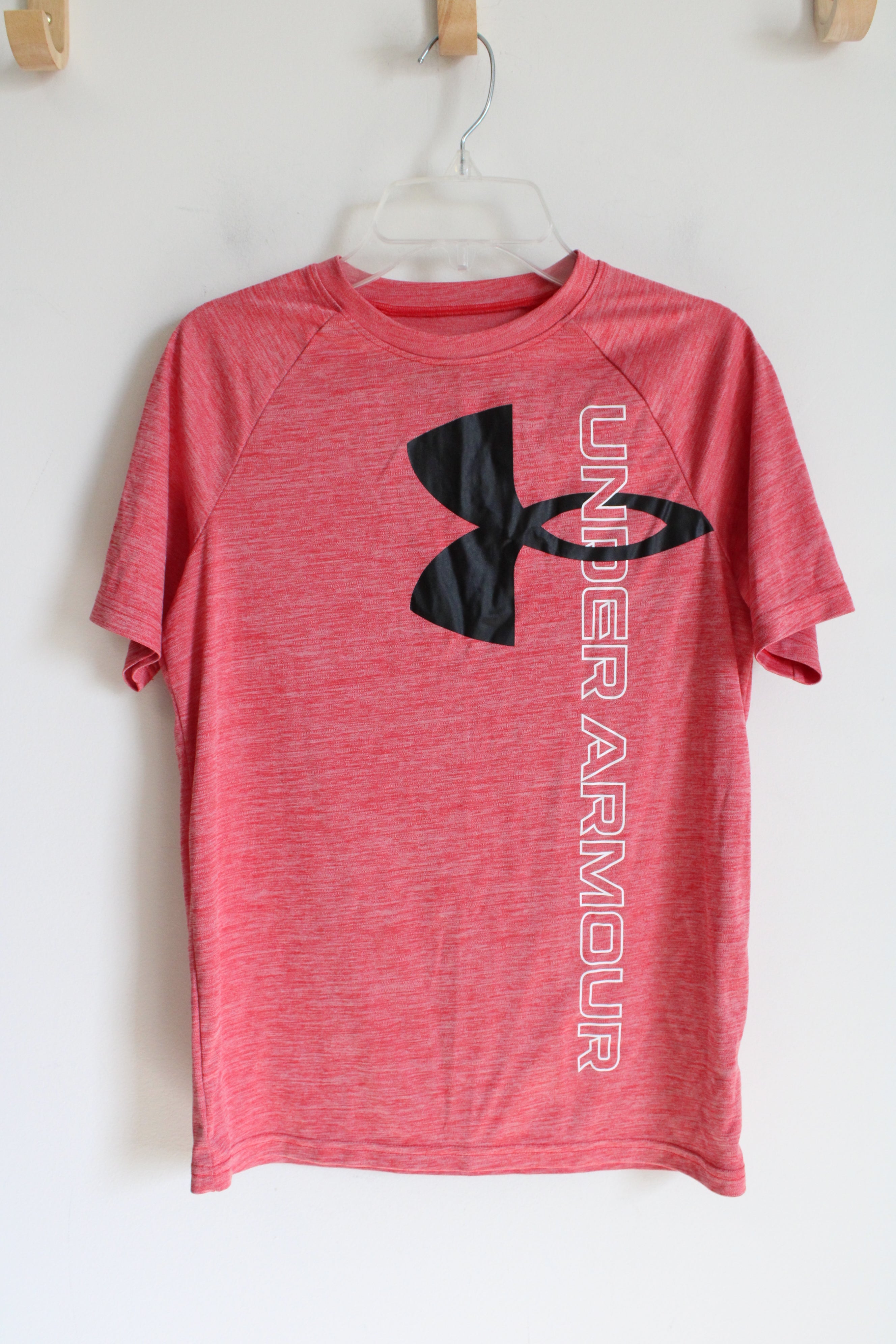 Under Armour Red Heather Athletic Shirt | Youth L (14/16)