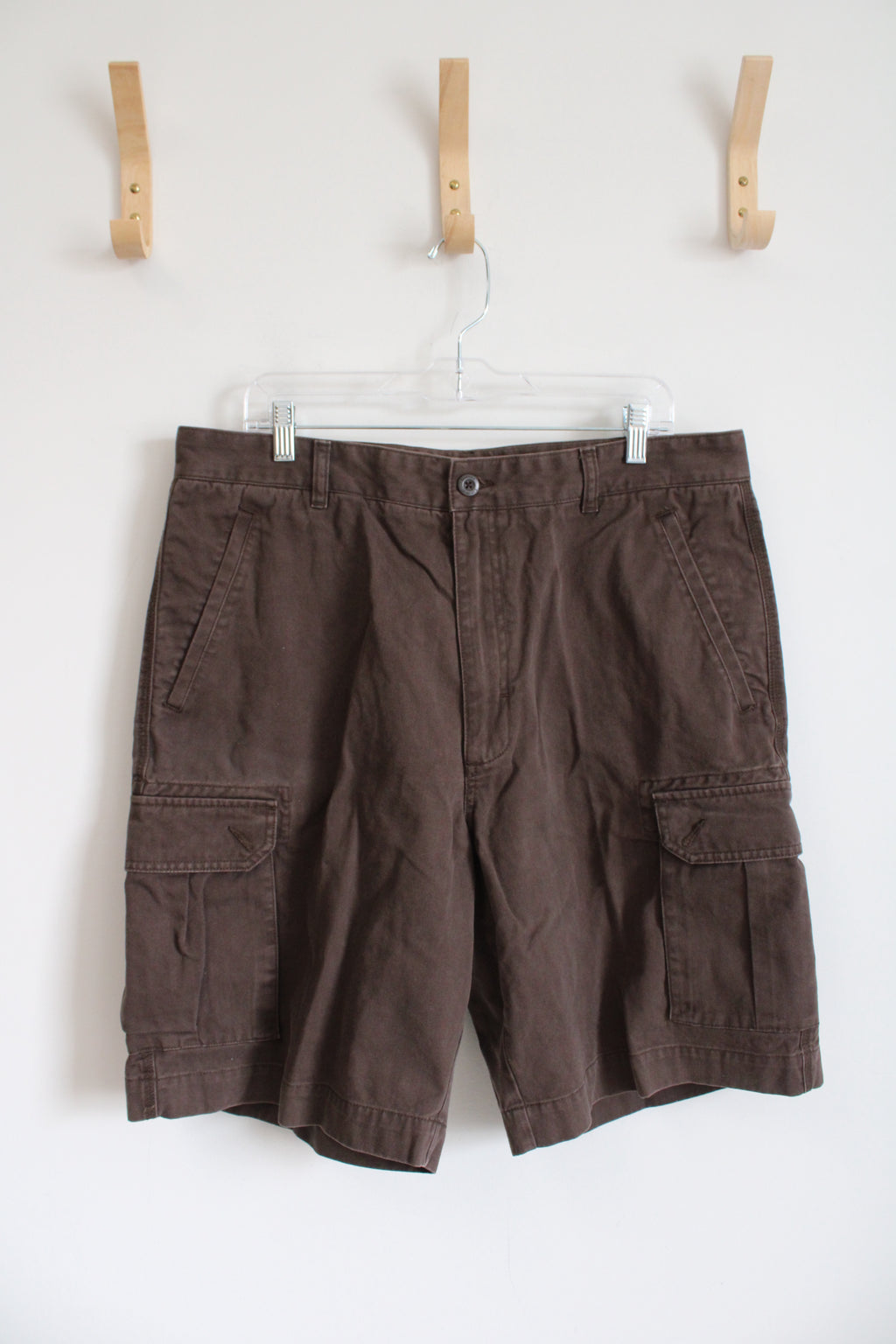 Banana Republic Dark Brown Cargo Shorts | 38