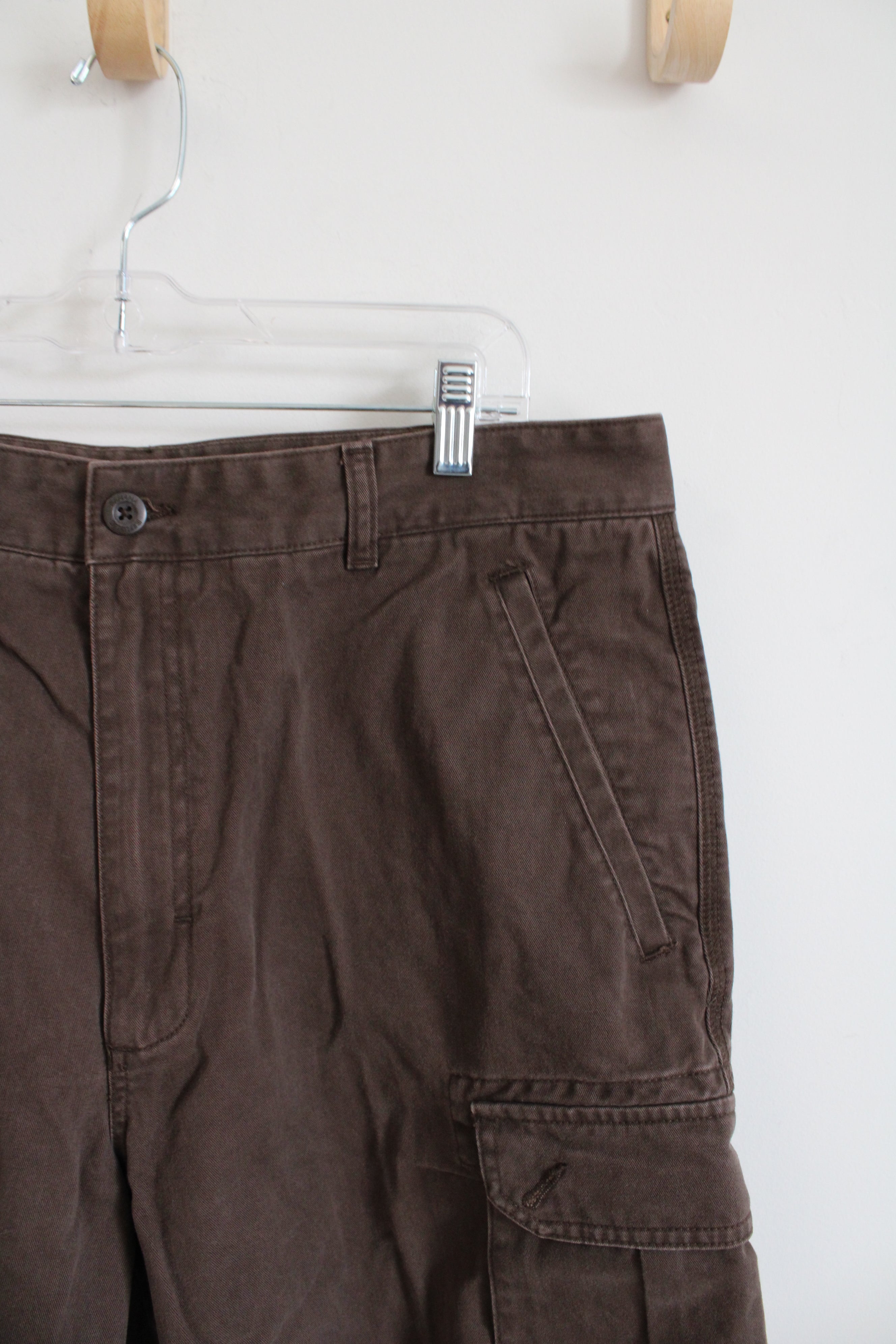 Banana Republic Dark Brown Cargo Shorts | 38