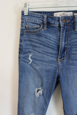 Hollister High Rise Super Skinny Distressed Jeans | 1R