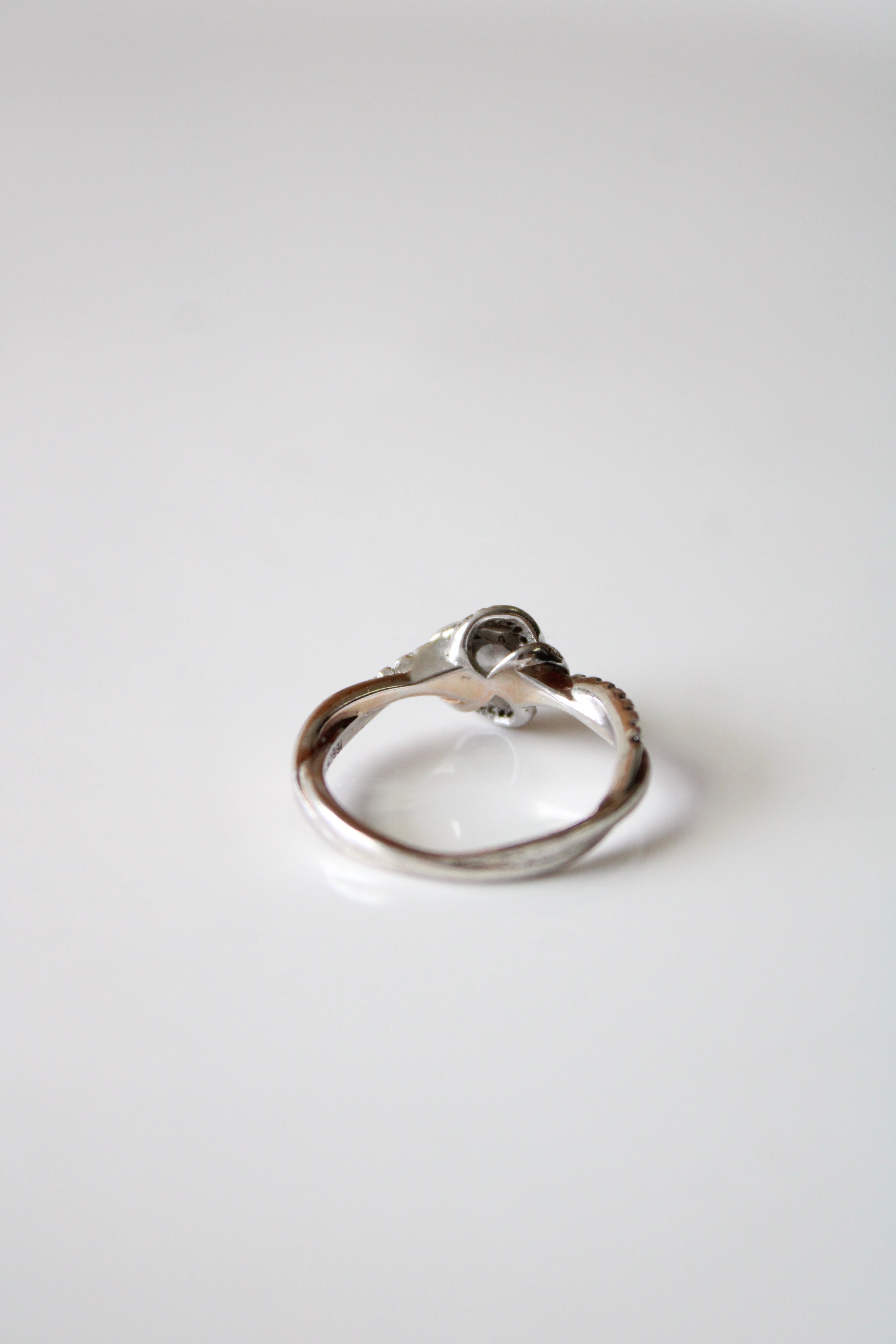 Rose Sterling Silver Ring | Size 7