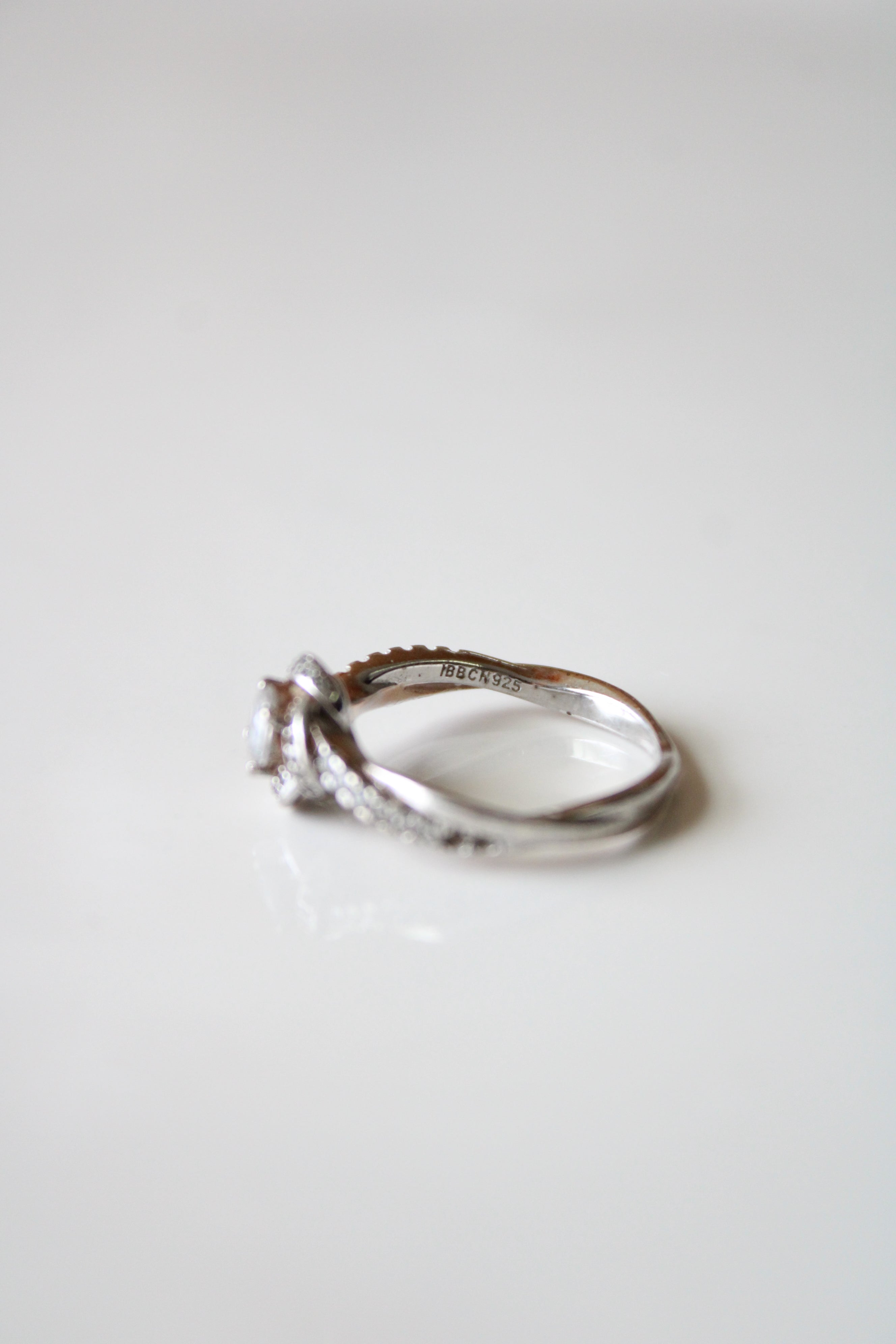 Rose Sterling Silver Ring | Size 7