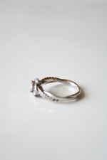 Rose Sterling Silver Ring | Size 7