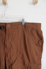 Prana Brown Standard Fit Cargo Shorts | 42