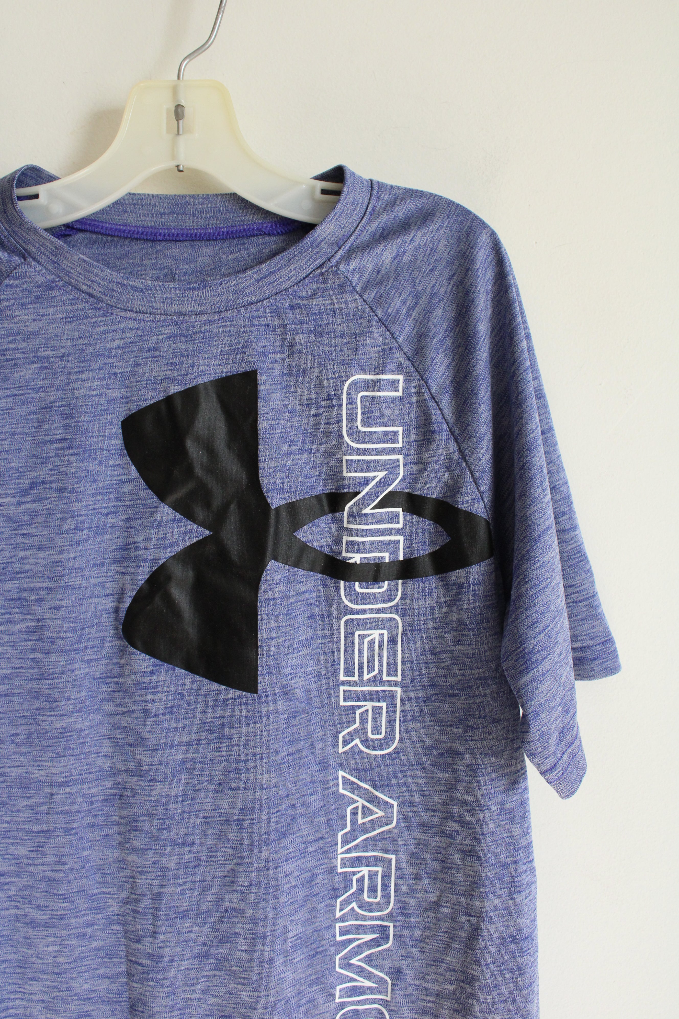 Under Armour Heathered Blue Shirt | Youth XL (18/20)