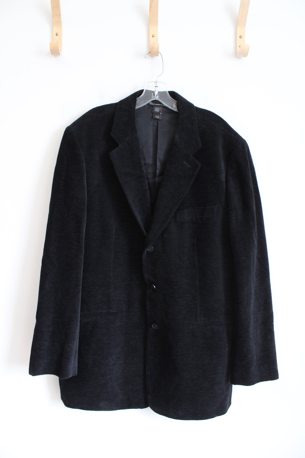 Claiborne Black Corduroy Blazer | 44L