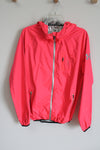 Hot Suit Pink Athletic Logo Jacket | XL