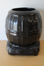 McCoy Black Pot Belly Stove Cookie Jar