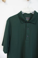 Greg Norman Dark Green Play Dry Polo Shirt | M