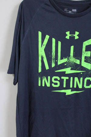 Under Armour Killer Instinct Gray Loose Fit Shirt | L