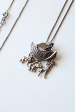 Kabana Noah's Ark Charm Pendant Necklace