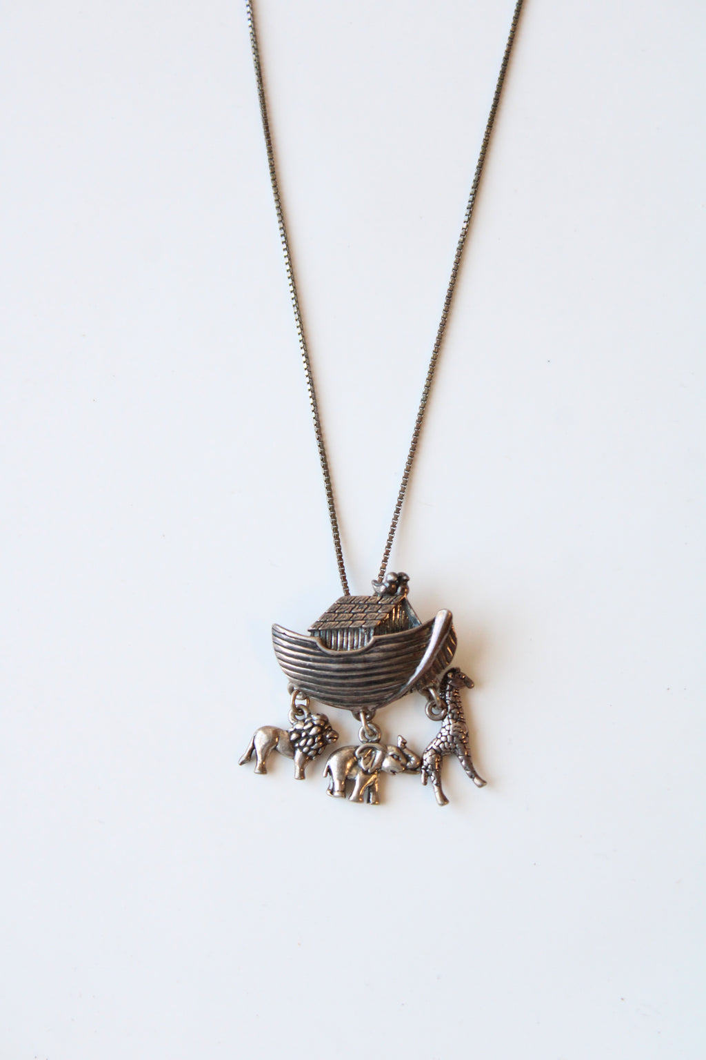 Kabana Noah's Ark Charm Pendant Necklace