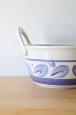 Pfaltzgraff Blue Floral Handled Bowl