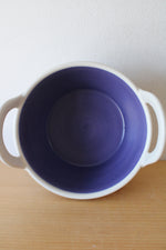 Pfaltzgraff Blue Floral Handled Bowl