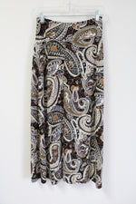 NY Collection Paisley Maxi Skirt | 6