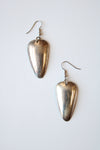 Sterling Silver Oblong Handmade Earrings