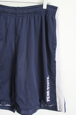 Nike Dri-Fit Penn State Blue Athletic Shorts | M