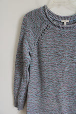 J.Jill Blue Purple Knit Sweater | M