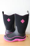 Muck Boot Company Hale Pink & Black Boots | Size 7