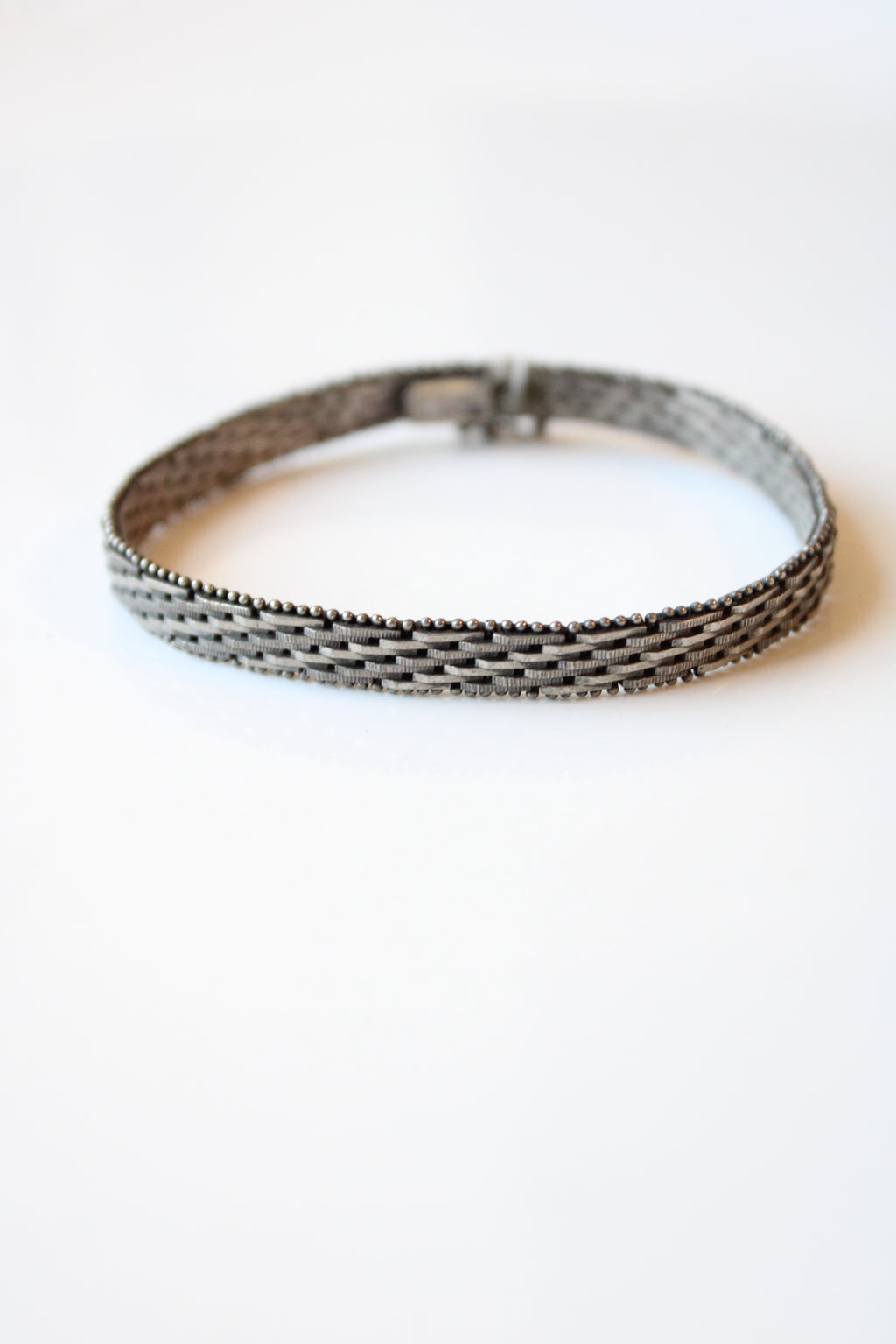 Sterling Silver Woven Bracelet