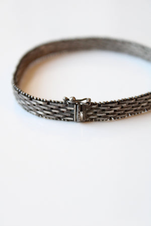 Sterling Silver Woven Bracelet