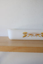 Anchor Hocking Fire King Golden Wheat 1.5 Quart Baking Dish