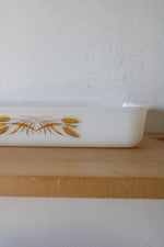 Anchor Hocking Fire King Golden Wheat 1.5 Quart Baking Dish