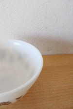 Pyrex #401 1.5 Pint Brown Early American Small Bowl