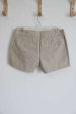 Banana Republic Gold Shimmer Shorts | 0 Petite