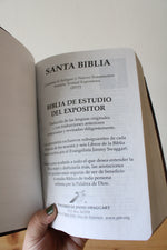 Biblia De Estudio Del Expositor Versión Textual Expositora