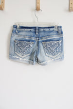 Knox Rose Denim Midi Short | 2