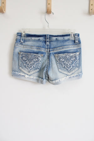 Knox Rose Denim Midi Short | 2