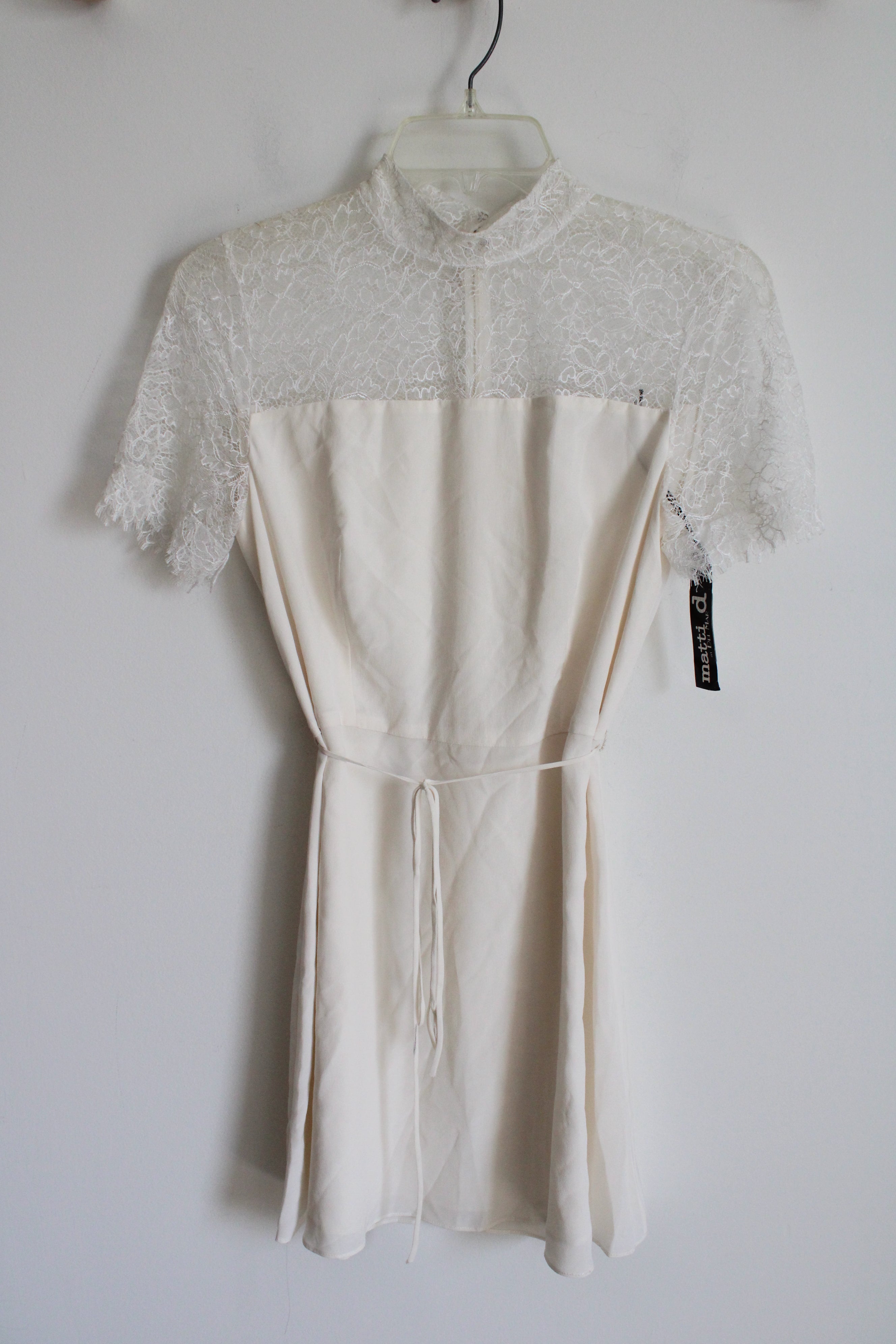 NEW Carmella White Lace Alexis Dress | 4