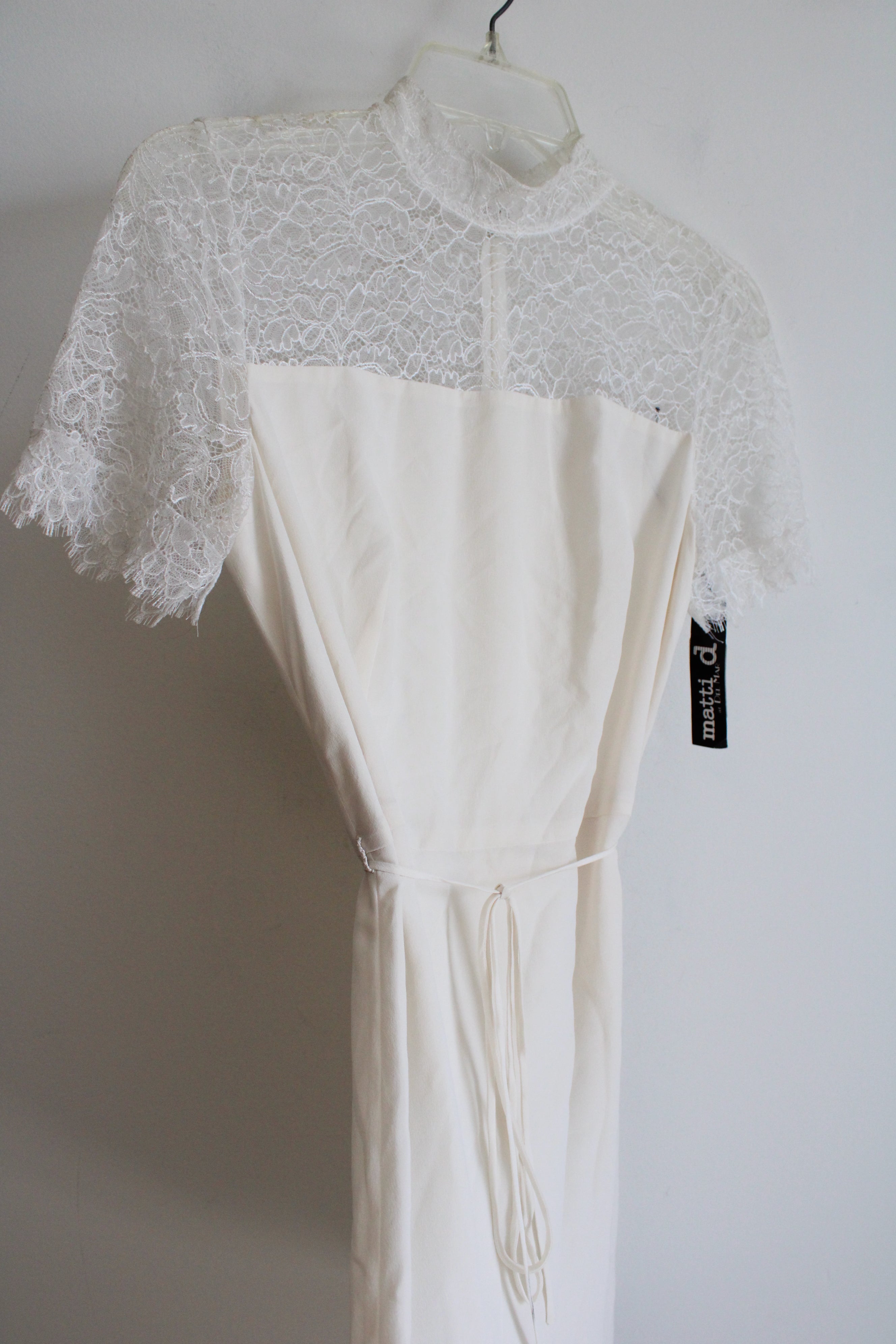 NEW Carmella White Lace Alexis Dress | 4